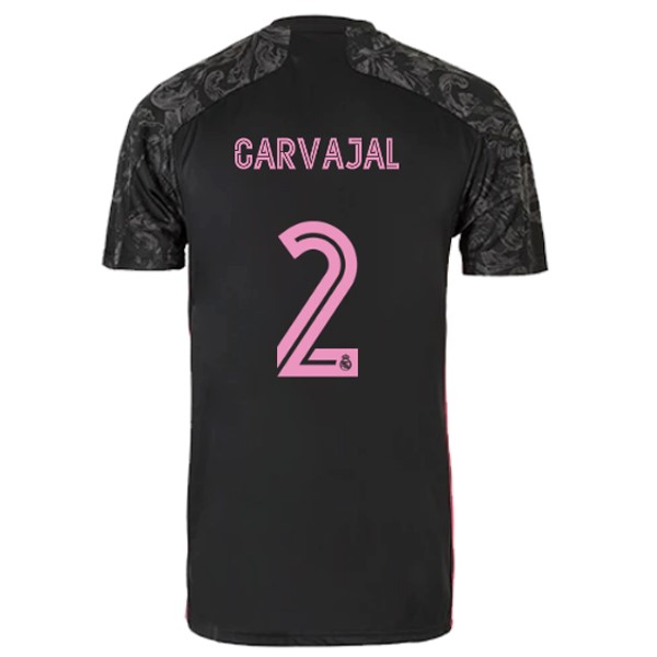 Maglia Real Madrid 3ª NO.2 Carvajal 2020-2021 Nero